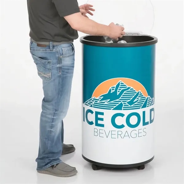 ChillPoint Round 72 is built for retail displays, events, and point-of-purchase... from ASI 76730 Peerless Umbrella Co Inc