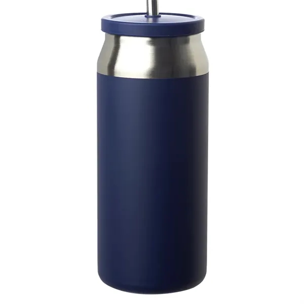 22 oz. can-shaped stainless steel tumbler with single wall construction, silicone... from ASI 39552 BEL Promo