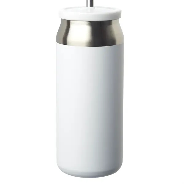 22 oz. can-shaped stainless steel tumbler with single wall construction, silicone... from ASI 39552 BEL Promo