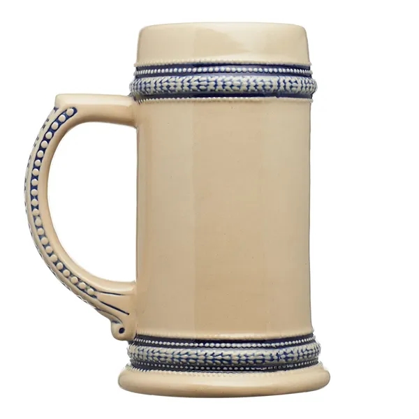 17 oz. ceramic stoneware beer tankard mug... from ASI 39552 BEL Promo