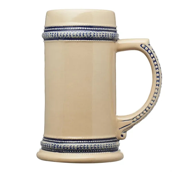 17 oz. ceramic stoneware beer tankard mug... from ASI 39552 BEL Promo