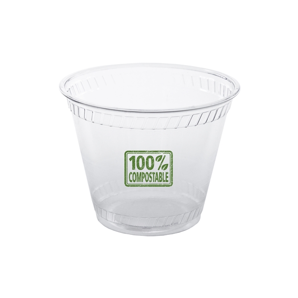 Compostable 9 oz Greenware squat cup. BPA free.... from ASI 88200 TK Sorg's - A Div of Arch Promo Group, LLC / PETITE