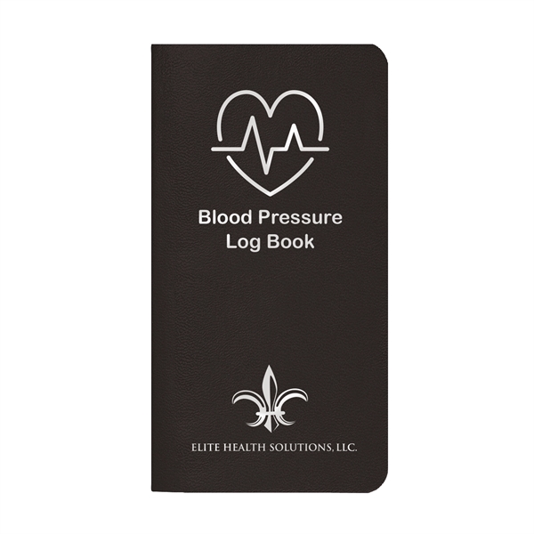 Blood Pressure Health Log Book with Leatherette Cover 28 pages... from ASI 76575 Payne Publishers Inc
