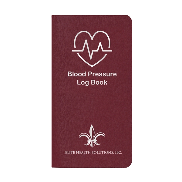 Blood Pressure Health Log Book with Leatherette Cover 28 pages... from ASI 76575 Payne Publishers Inc