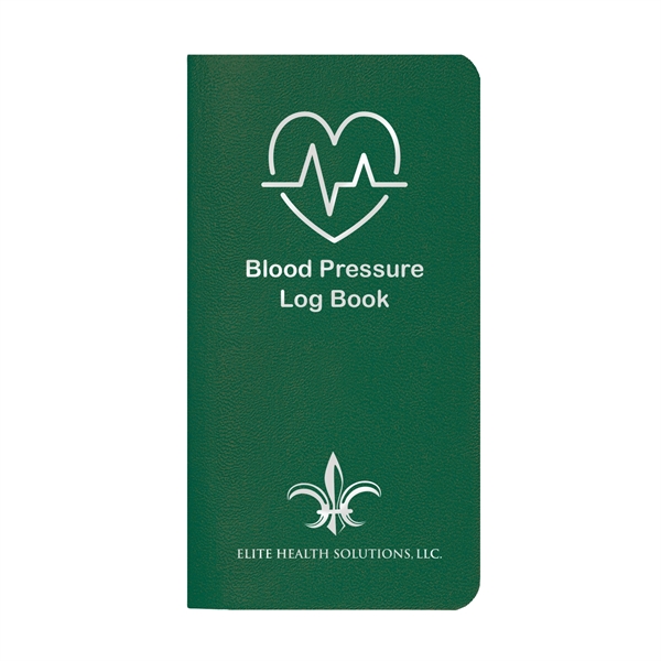 Blood Pressure Health Log Book with Leatherette Cover 28 pages... from ASI 76575 Payne Publishers Inc