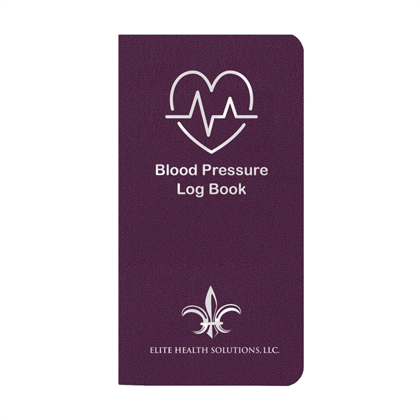 Blood Pressure Health Log Book with Leatherette Cover 28 pages... from ASI 76575 Payne Publishers Inc