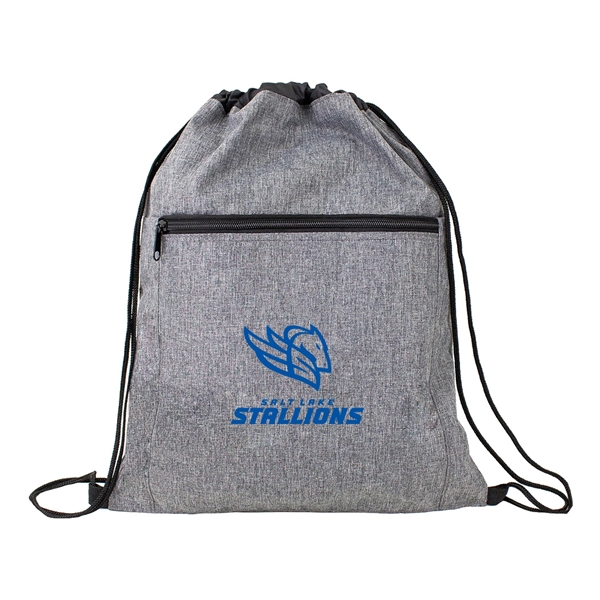 Heathered Drawstring Bag... from ASI 31517 Admart Products / Admart Line