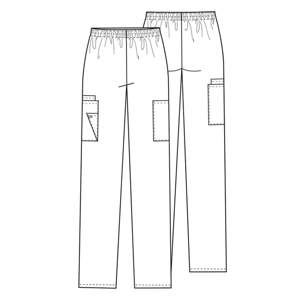 Cherokee WW Originals Women's Pull-On Cargo Pant... from ASI 86018 Scrub Authority