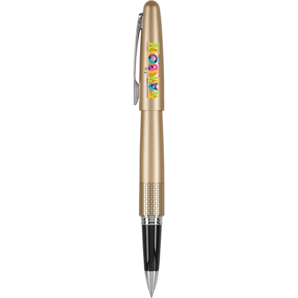 Brass barrel fine point (0.7mm) gel roller refillable pen.... from ASI 78110 Pilot Corporation Of America / PILOT PEN