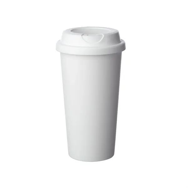 Double wall plastic tumbler of 16 oz. capacity with 1 color... from ASI 37218 Athena Promo (tm)