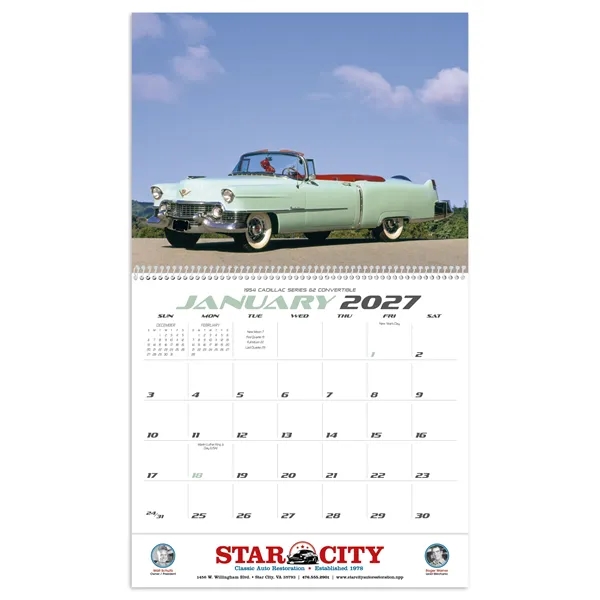 Classic Cars... from ASI 40480 Koozie Group / Norwood Triumph Calendar