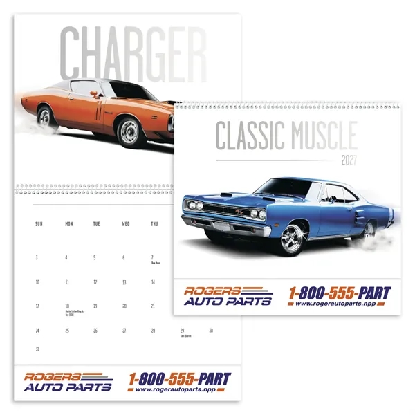 Classic Muscle Cars... from ASI 40480 Koozie Group / Norwood Triumph Calendar