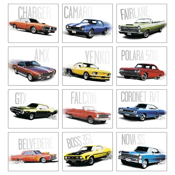 Classic Muscle Cars... from ASI 40480 Koozie Group / Norwood Triumph Calendar