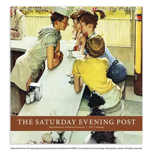 The Saturday Evening Post... from ASI 40480 Koozie Group / Norwood Triumph Calendar