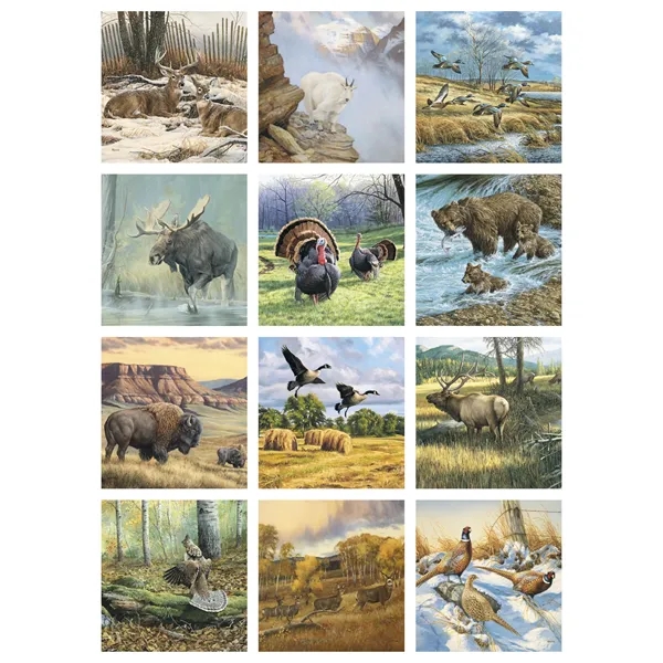 Wildlife Art... from ASI 40480 Koozie Group / Norwood Triumph Calendar