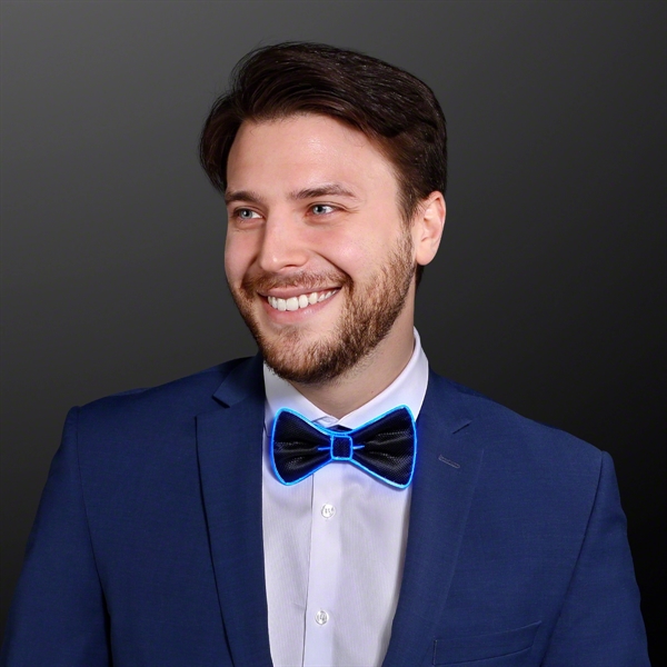 Cool EL Wire Bow Ties, Formal Accessories; Blank Stock... from ASI 34194 ALightPromos