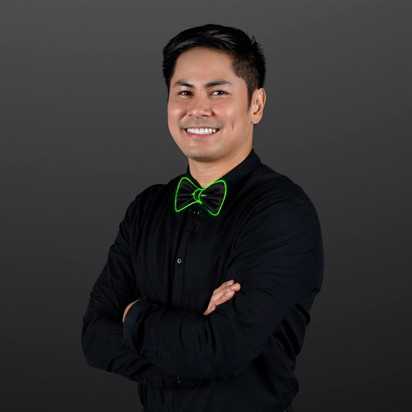 Cool EL Wire Bow Ties, Formal Accessories; Blank Stock... from ASI 34194 ALightPromos