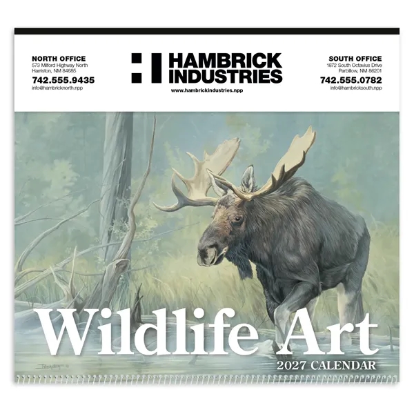 Wildlife Art... from ASI 40480 Koozie Group / Norwood Triumph Calendar