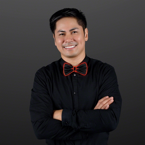 Cool EL Wire Bow Ties, Formal Accessories; Blank Stock... from ASI 34194 ALightPromos