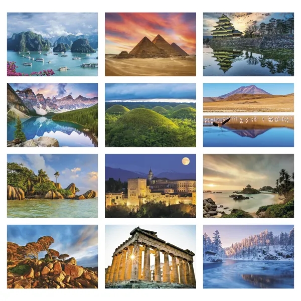 World Scenic... from ASI 40480 Koozie Group / Norwood Triumph Calendar