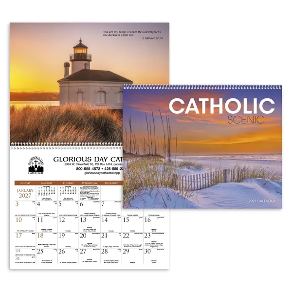 Catholic Scenic... from ASI 40480 Koozie Group / Norwood Triumph Calendar