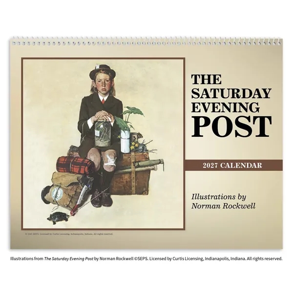 The Saturday Evening Post... from ASI 40480 Koozie Group / Norwood Triumph Calendar