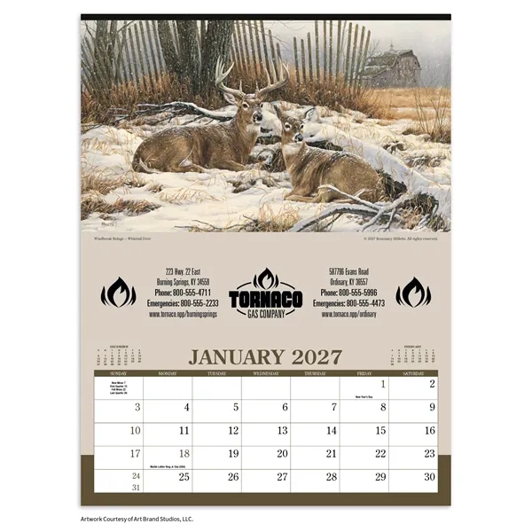 Wildlife Art... from ASI 40480 Koozie Group / Norwood Triumph Calendar