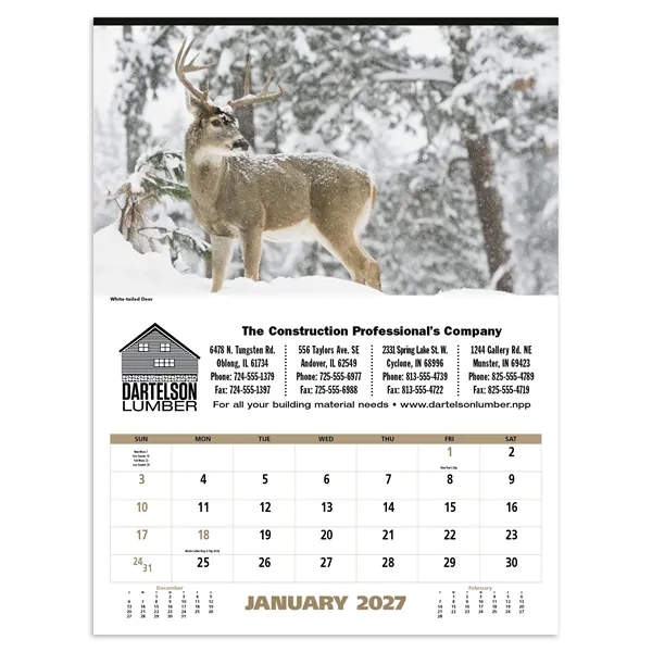 North American Wildlife... from ASI 40480 Koozie Group / Norwood Triumph Calendar