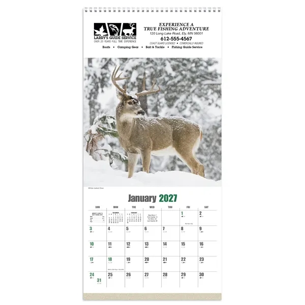 16 x 19 2024 Sportsman calendar.... from ASI 40480 Koozie Group / Norwood Triumph Calendar