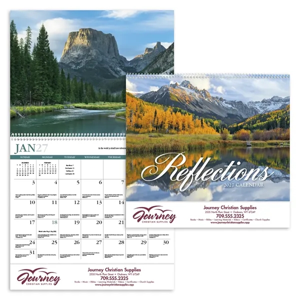 Reflections (Non-Denominational) Appointment Calendar - S...... from ASI 40480 Koozie Group / HotLine®