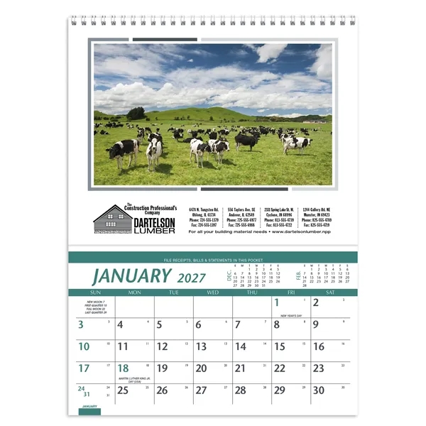 Farm Pocket... from ASI 40480 Koozie Group / Norwood Triumph Calendar