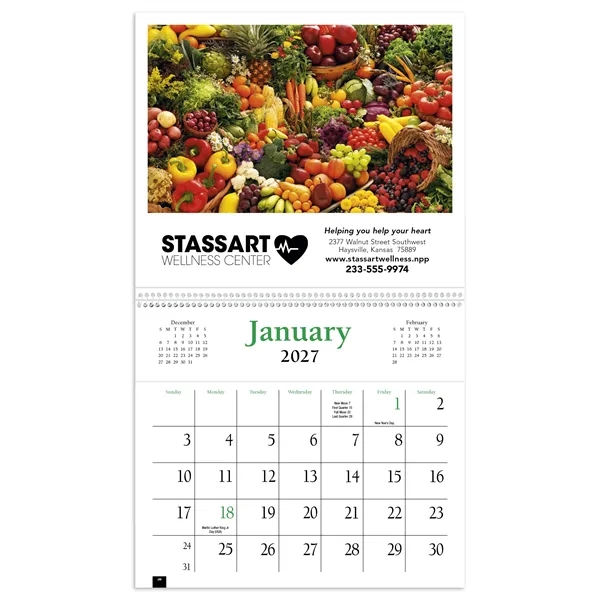 Pocket Cookbook Calendar... from ASI 40480 Koozie Group / HotLine®