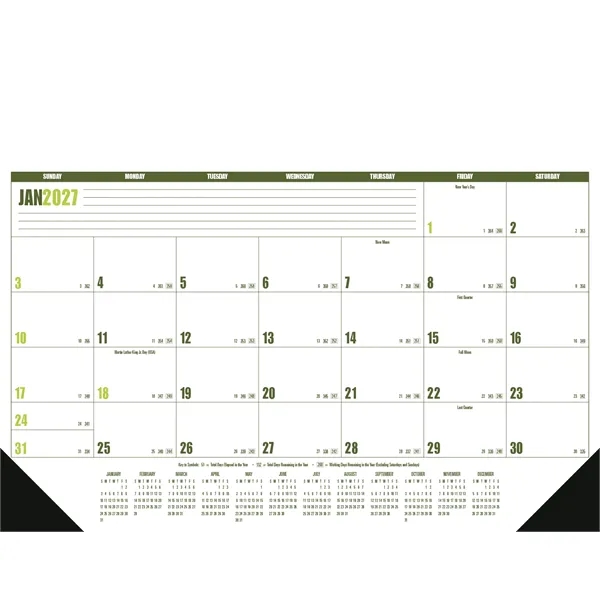 Multi-Color Desk Pad... from ASI 40480 Koozie Group / Norwood Triumph Calendar