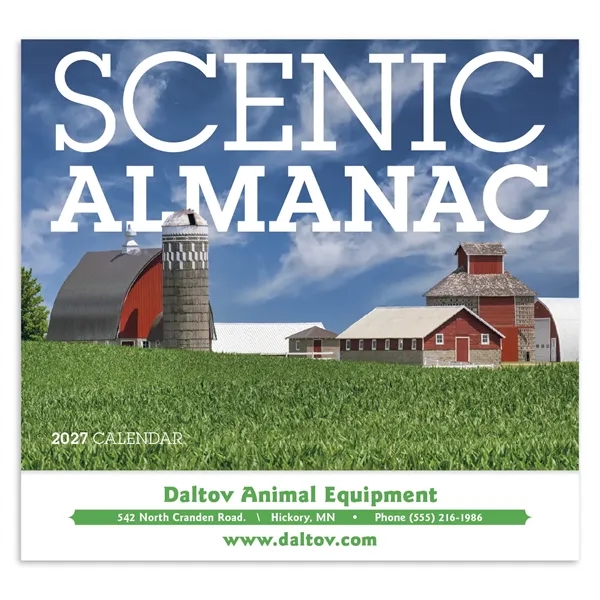 Scenic Almanac... from ASI 40480 Koozie Group / Norwood Triumph Calendar