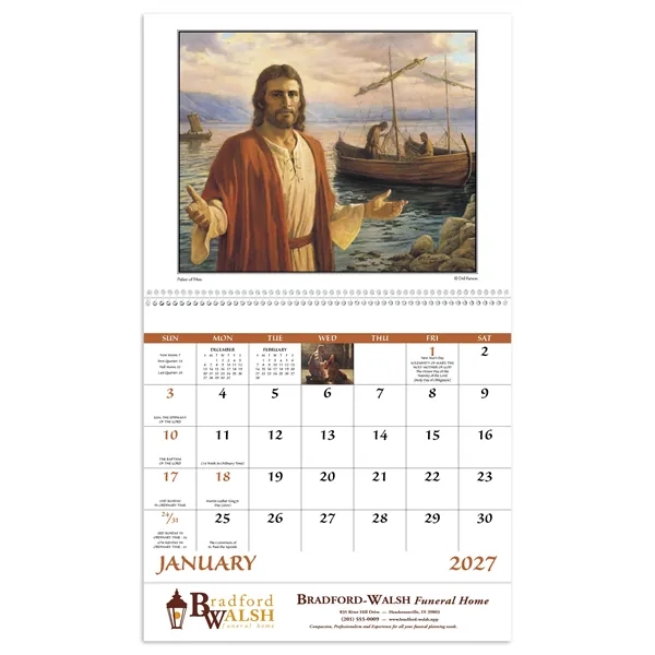 God's Gift w Funeral Pre-Planning Sheet - Spiral... from ASI 40480 Koozie Group / Norwood Triumph Calendar