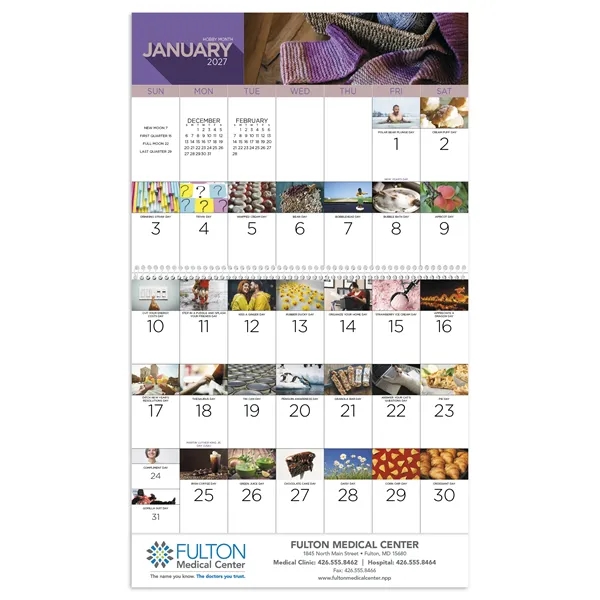 National Day - Spiral... from ASI 40480 Koozie Group / Norwood Triumph Calendar