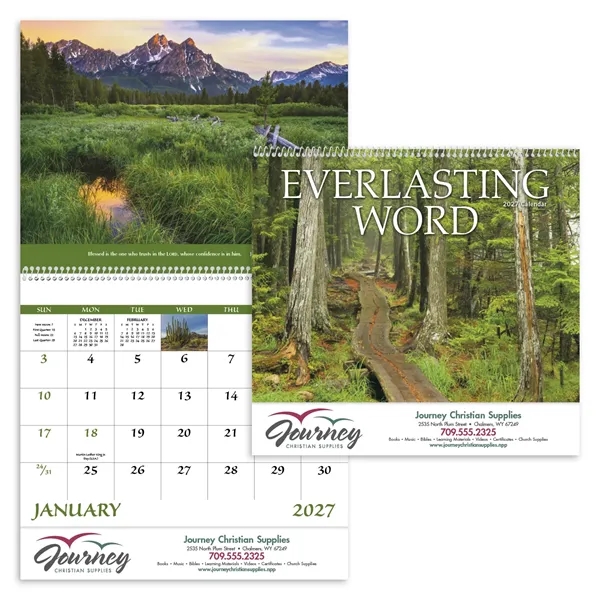 Everlasting Word without Funeral Planner - Spiral... from ASI 40480 Koozie Group / Norwood Triumph Calendar