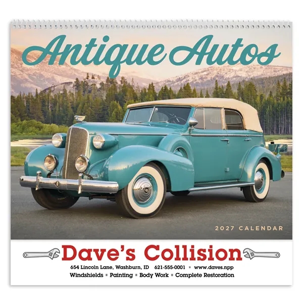 Antique Autos - Spiral... from ASI 40480 Koozie Group / Norwood Triumph Calendar