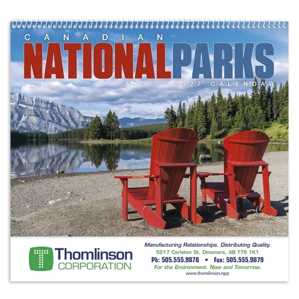 Canadian National Parks - Spiral... from ASI 40480 Koozie Group / Norwood Triumph Calendar