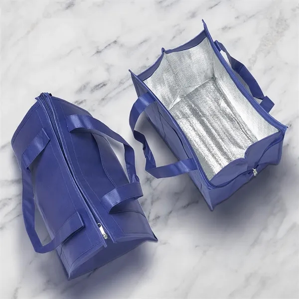 Non woven insulated shopper tote bag, 80GSM Non-Woven Polypropylene.... from ASI 39552 BEL Promo