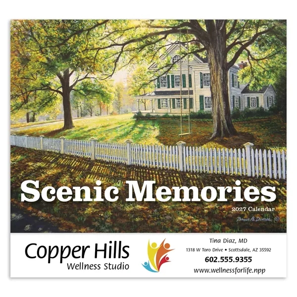 Scenic Memories - Stapled... from ASI 40480 Koozie Group / Norwood Triumph Calendar