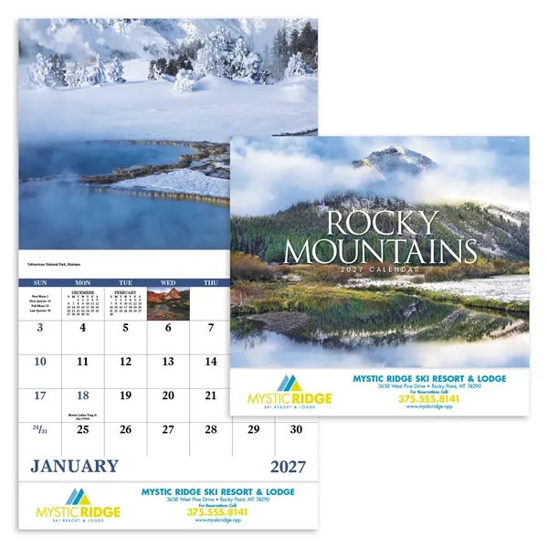 Rocky Mountains - Stapled... from ASI 40480 Koozie Group / Norwood Triumph Calendar