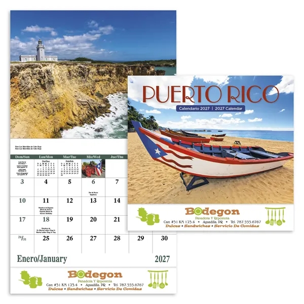 Puerto Rico - Stapled... from ASI 40480 Koozie Group / Norwood Triumph Calendar