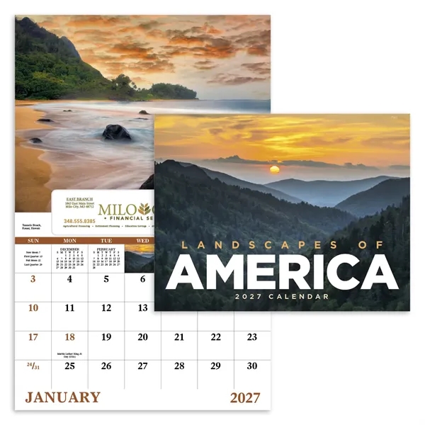 Landscapes of America - Window... from ASI 40480 Koozie Group / Norwood Triumph Calendar