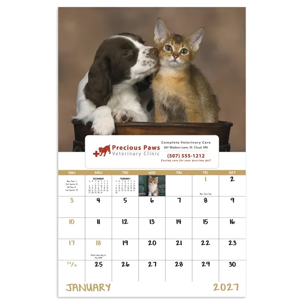 Puppies & Kittens - Window... from ASI 40480 Koozie Group / Norwood Triumph Calendar