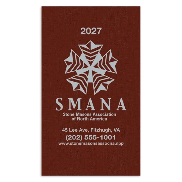 Value Monthly Pocket Planner... from ASI 40480 Koozie Group / Norwood Triumph Calendar