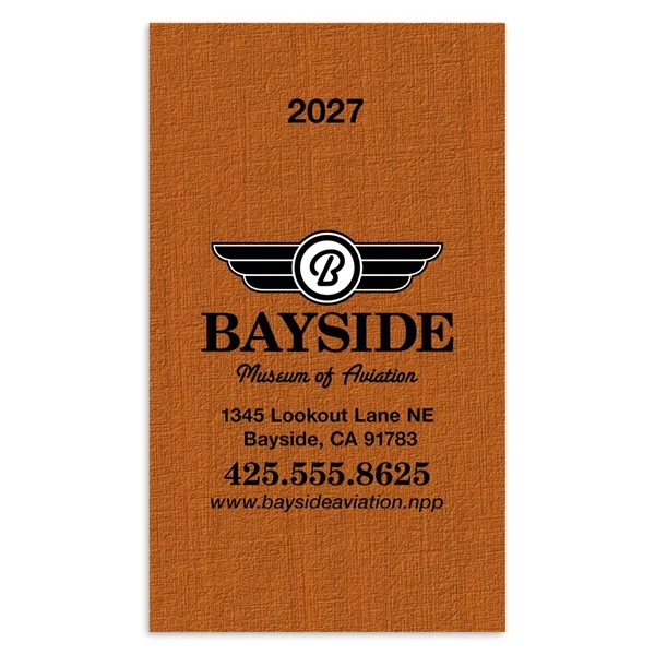 Value Monthly Pocket Planner... from ASI 40480 Koozie Group / Norwood Triumph Calendar