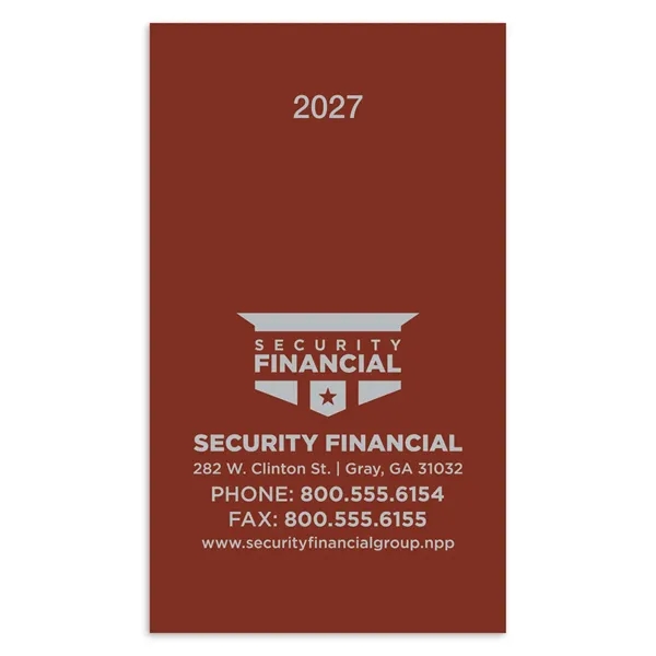 Monthly Pocket Planner... from ASI 40480 Koozie Group / Norwood Triumph Calendar