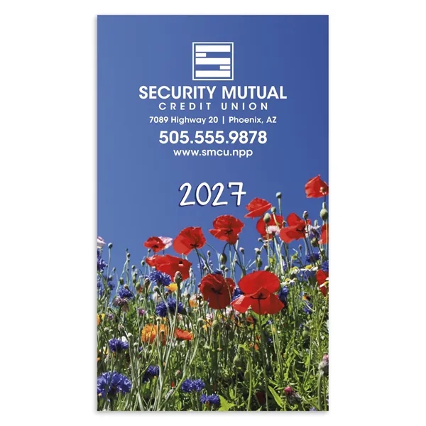 Colorful Impressions Monthly Pocket Planner... from ASI 40480 Koozie Group / Norwood Triumph Calendar