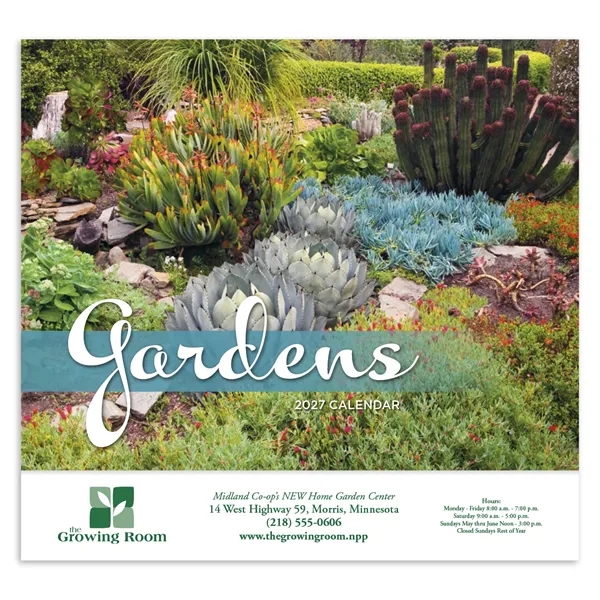 Gardens Appointment Calendar - Stapled... from ASI 40480 Koozie Group / HotLine®